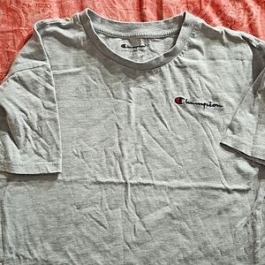 Champion, Grey short sleeve kids t-shirt